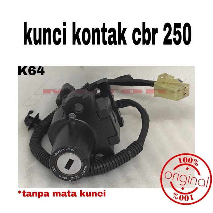 kunci konci kontak cbr250 cbr 250 original tanpa mata kunci hoym07 Murah