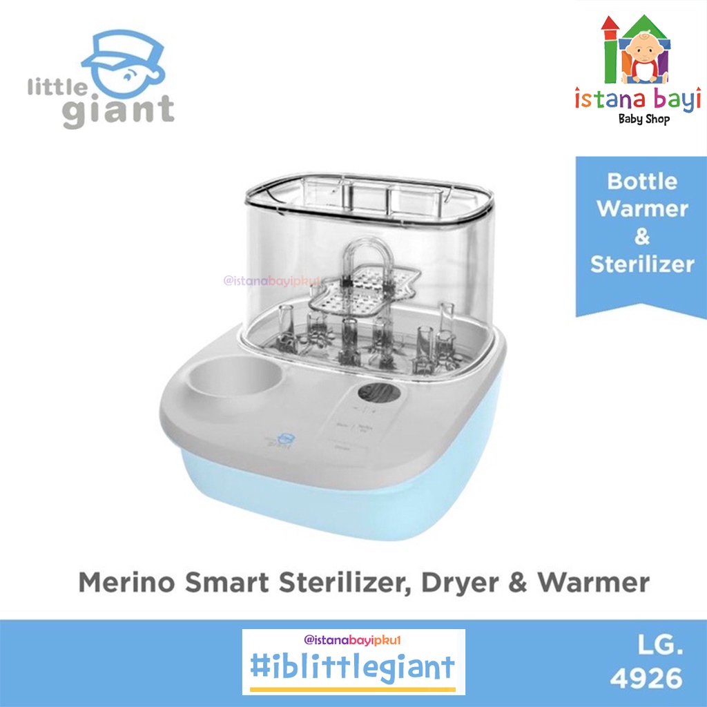 Little Giant Smart Sterilizer Dryer + Warmer LG4926/Steril botol multifungsi