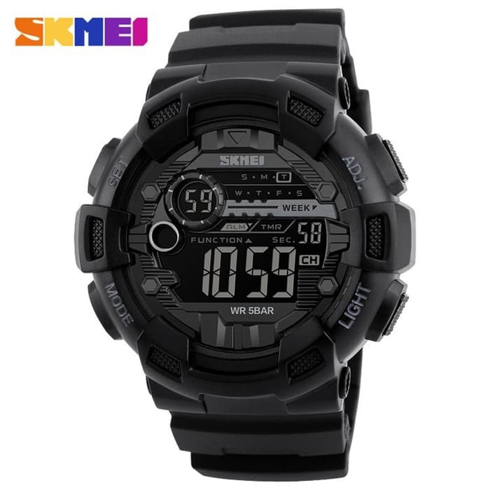 SKMEI 1243 ORIGINAL Jam Tangan Pria SKMEI Digital LED
