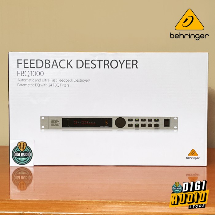 {AudioStore} Behringer FBQ1000 [ FBQ 1000 ] Feedback Destroyer  Parametric EQ Murah
