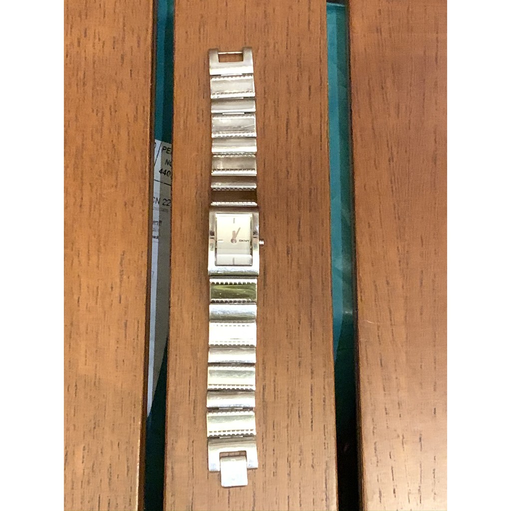 Jam Tangan Rantai Wanita Watch Ladies DKNY Original Kotak Square