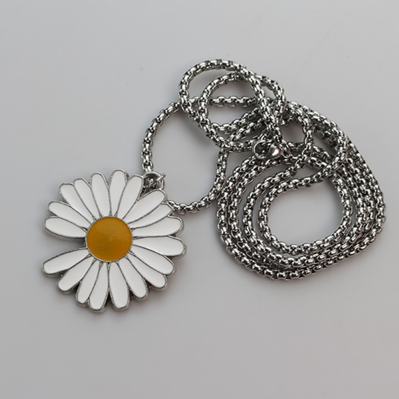 Daisy Necklace Accessories Punk Jump Di Casual Clavicle Chain