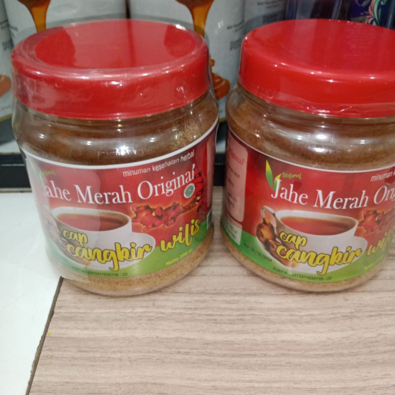 

Jahe merah bubuk cap cangkir wilis
