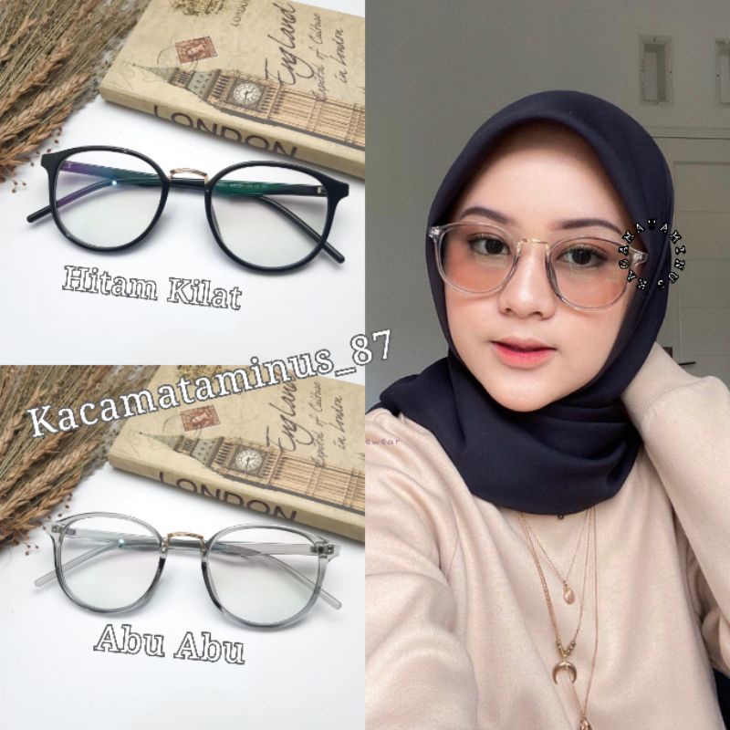 Frame kacamata wanita oval | Kacamata minus | Kacamata photocromic | F209