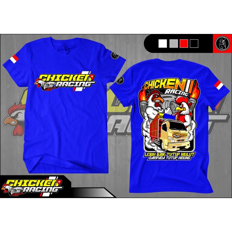 kaos Truk kaos trek kaos truck kaos chiken racing ayam balap