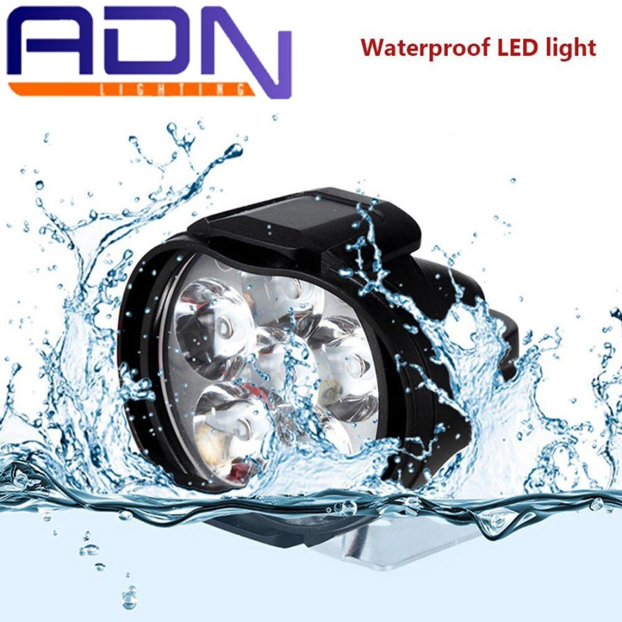 Lampu Sorot 9 Titik Laser Gun Superbright Motor Mobil ADN MURAH By ADN