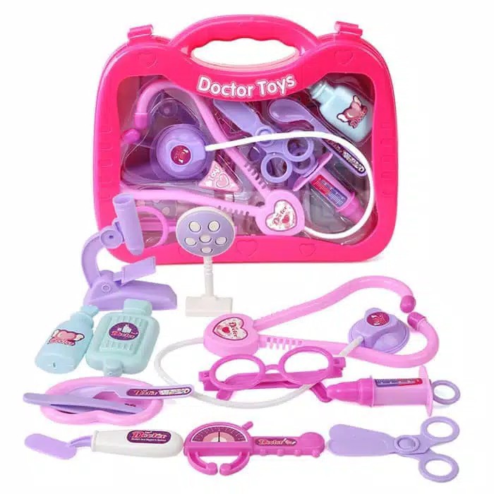 Dokter Set Koper Medical Kit - Mainan Anak Dokter - Dokteran 3366-1