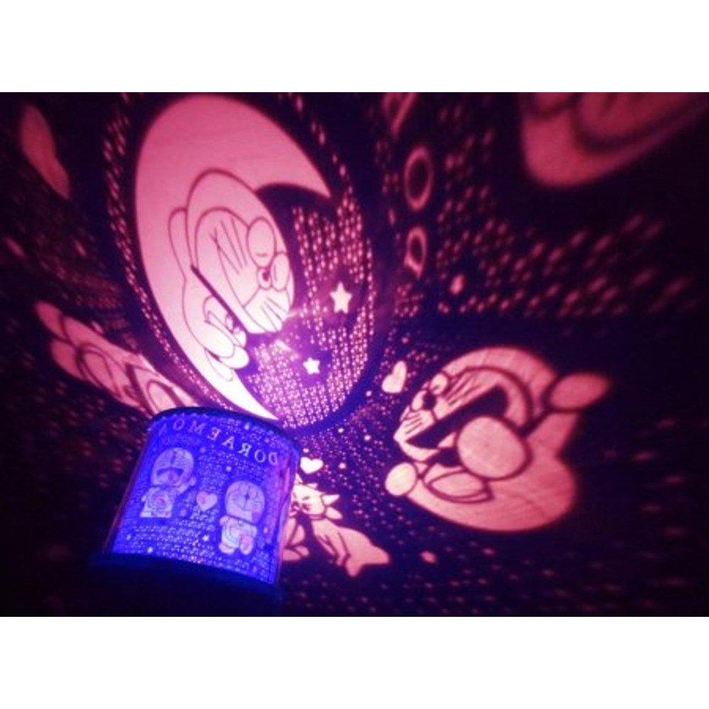 Lampu Tidur Projector Doraemon Proyektor Karakter Motif Star Mast