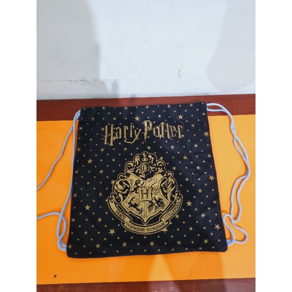 harry porter draw string bag preloved