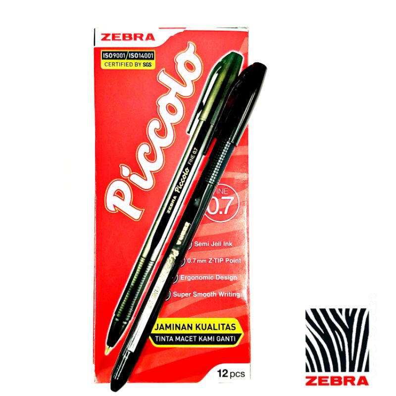 

Ballpoint Zebra Piccolo 0,7 mm