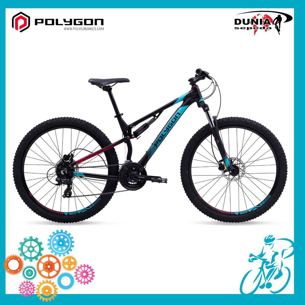 Polygon Sepeda Rayz 3 / Dual Suspension