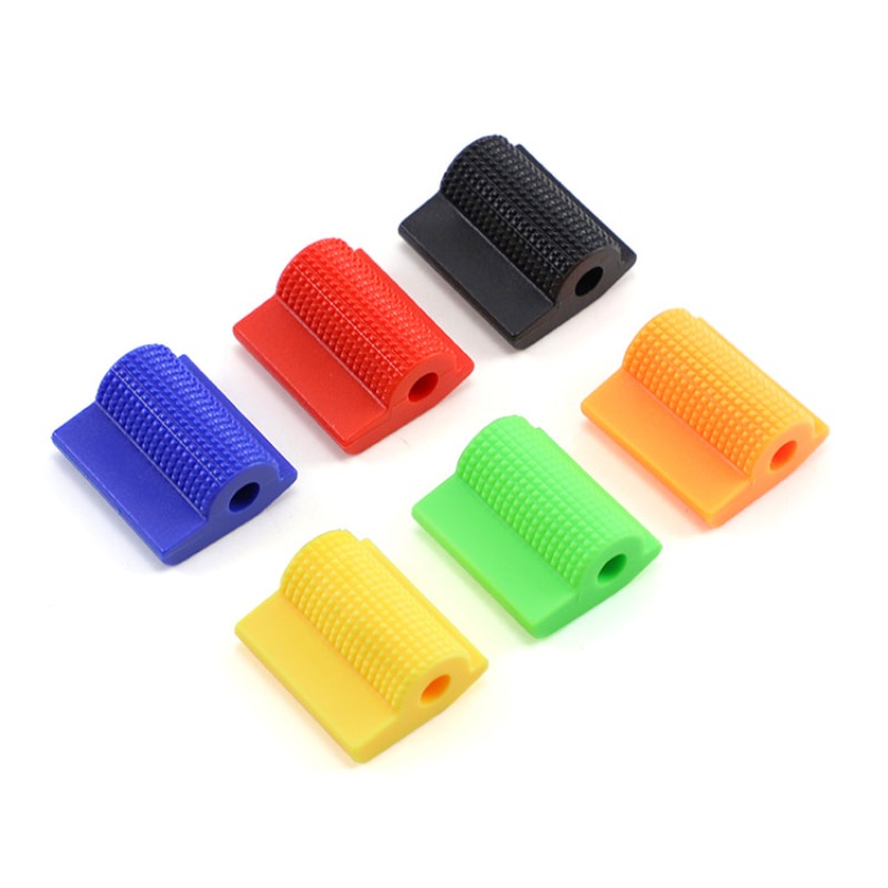 Cover Pelindung Pedal Gigi Motor Universal Bahan Karet Anti Slip