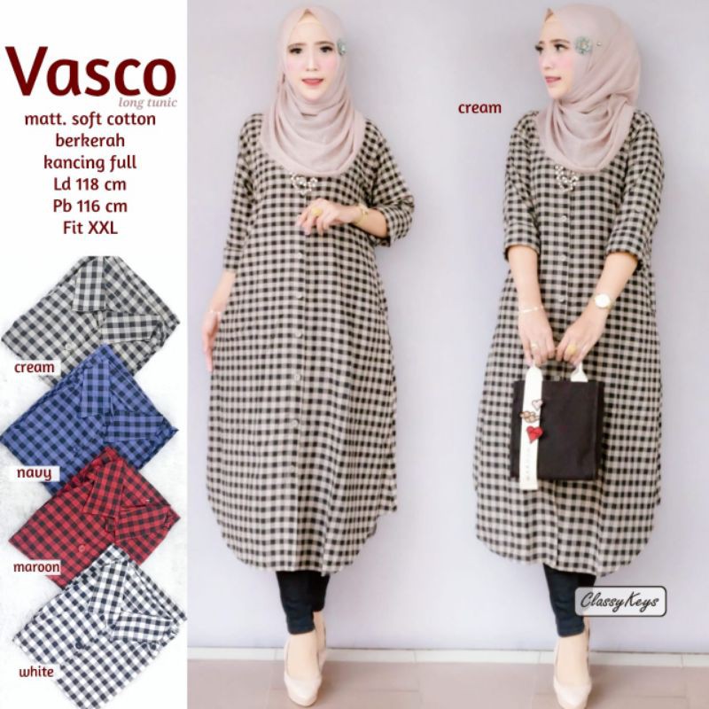 Vasco long tunik