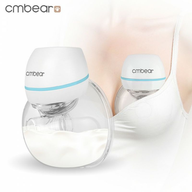 Cmbear Pompa Asi Elektrik Wireless Hands Free Electric Breast Pump