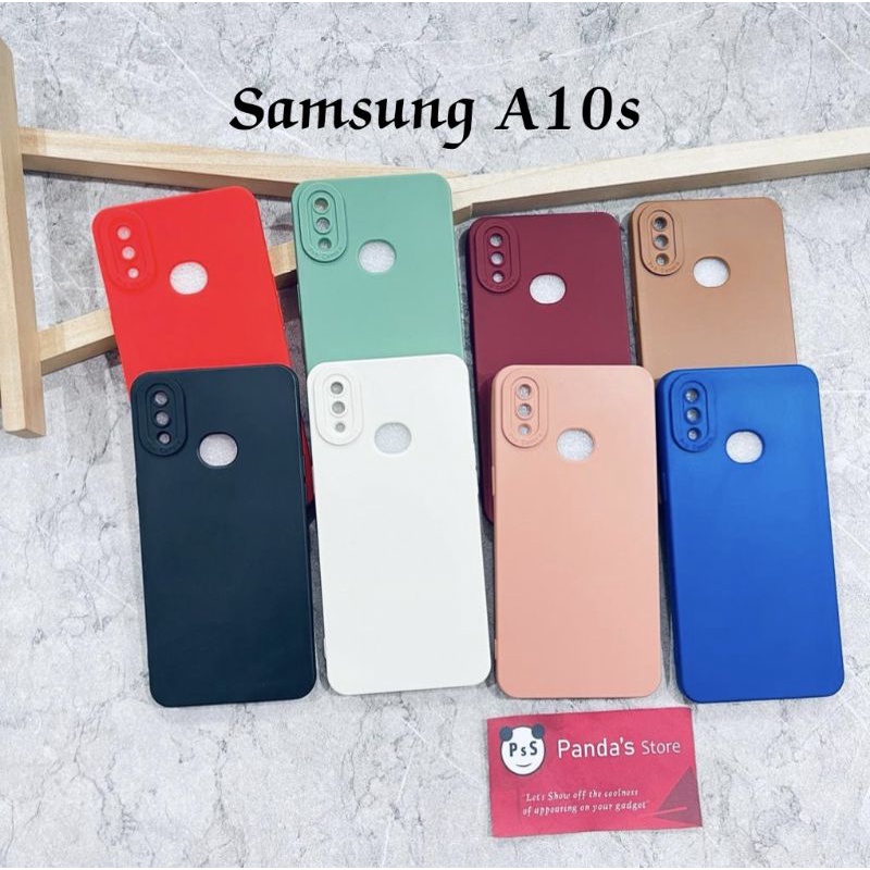 Softcase Pro Camera Samsung A10s Candy Case Full Color 3D Silikon TPU