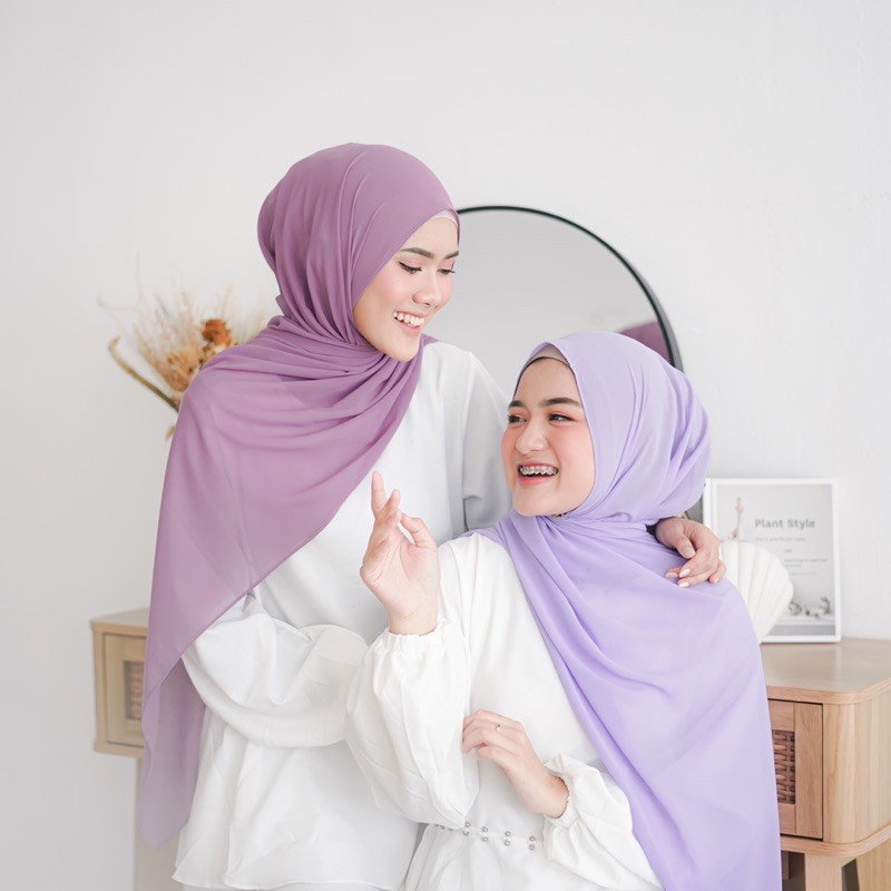 DISKON Aline Pashmina &quot;warna part 1&quot; || pashmina cerutty babydoll