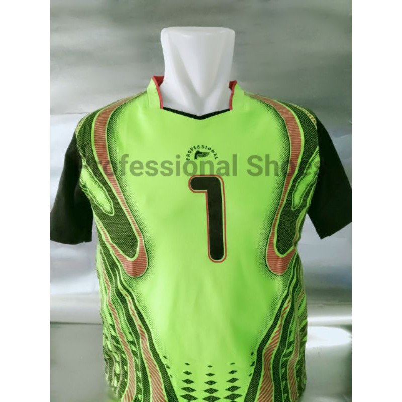 Kaos Team Volley Professional Proliga Neon Green Original Seragam Kostum Voli