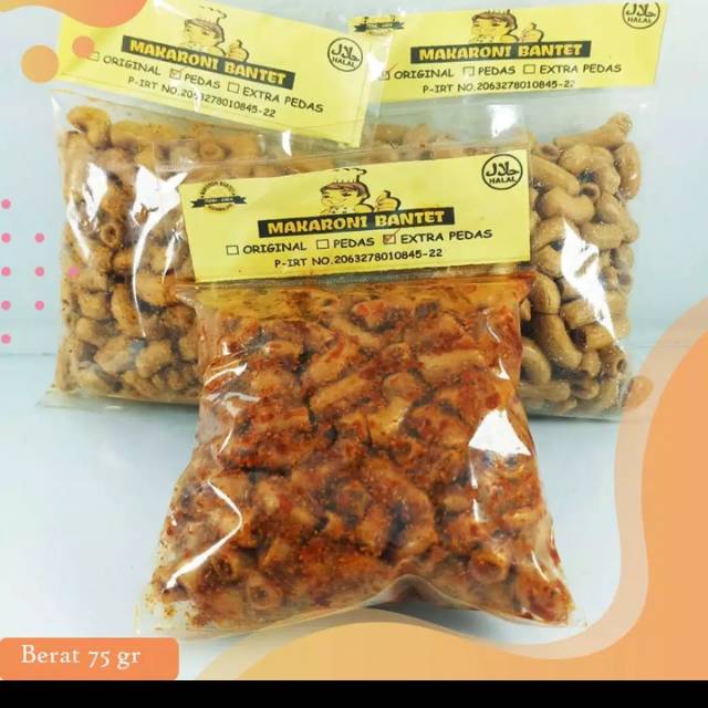 

MAKARONI BANTET CAP KOKI ENAK