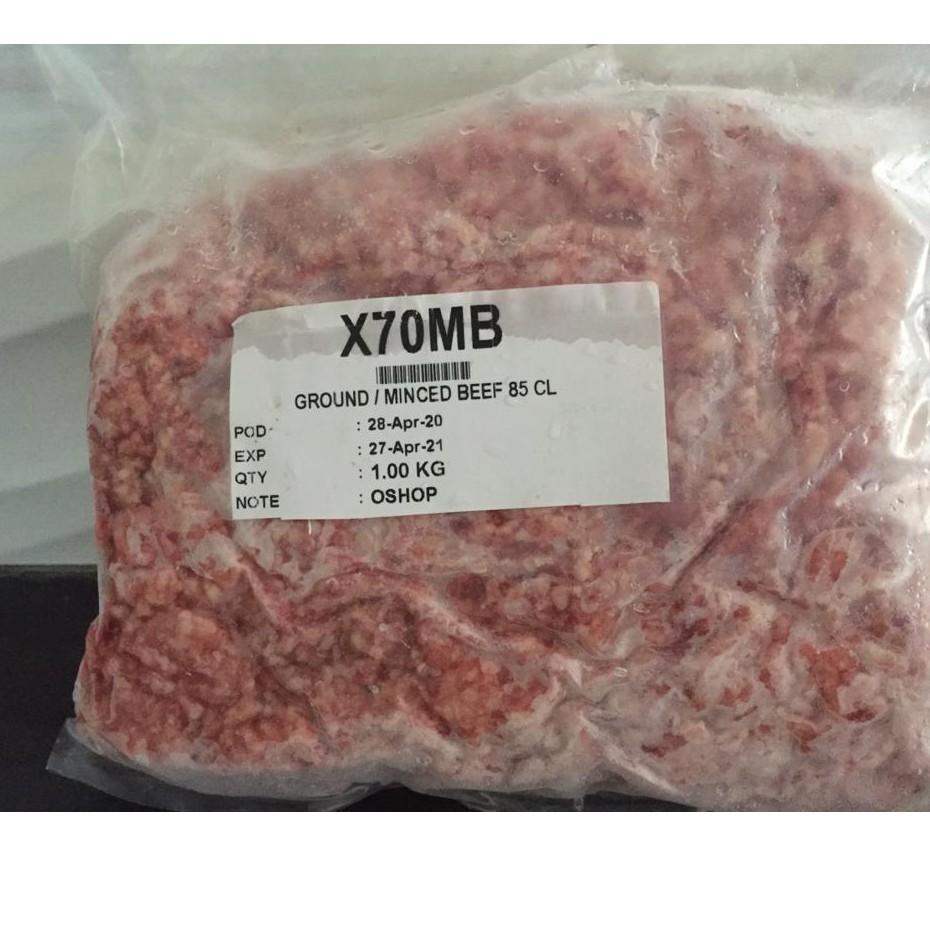 

DAGING GILING SAPI / PREMIUM GROUND BEEF KEMASAN 1 KG