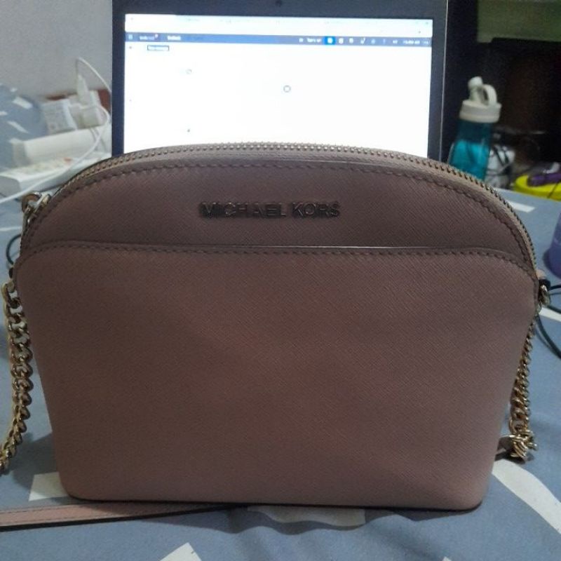 Preloved Tas MK Michael Kors mini satchel chain bag