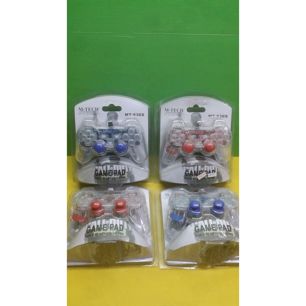 Gamepad Single  Stick Mtech Mt-830s Transparan