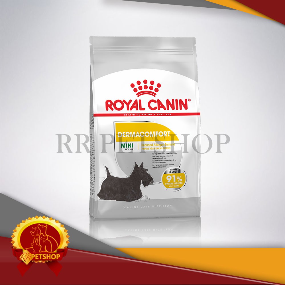 Makanan Anjing Royal Canin Mini Dermacomfort 3 kg Dog Food RC Mini Derma 3kg