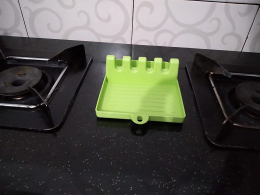 Tatakan Spatula / Tatakan Sendok Goreng / Holder Tutup Kuali/ Alat Dapur