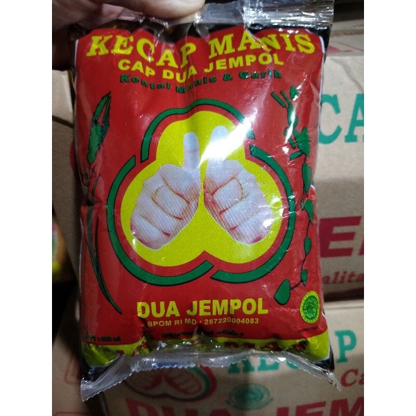 

kecap manis Dua Jempol Naga Mas sachet