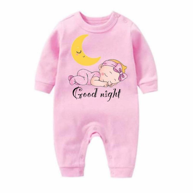 Sleepsuit baby bermotif SNI
