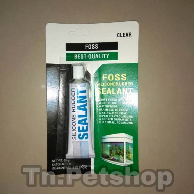Lem Fos --  Lem Kaca Aquarium -- Sealant  85 gr