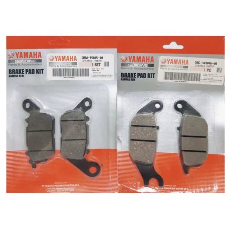 (50C+2BM) Paket Kampas Rem Depan Belakang Jupiter MX King 150