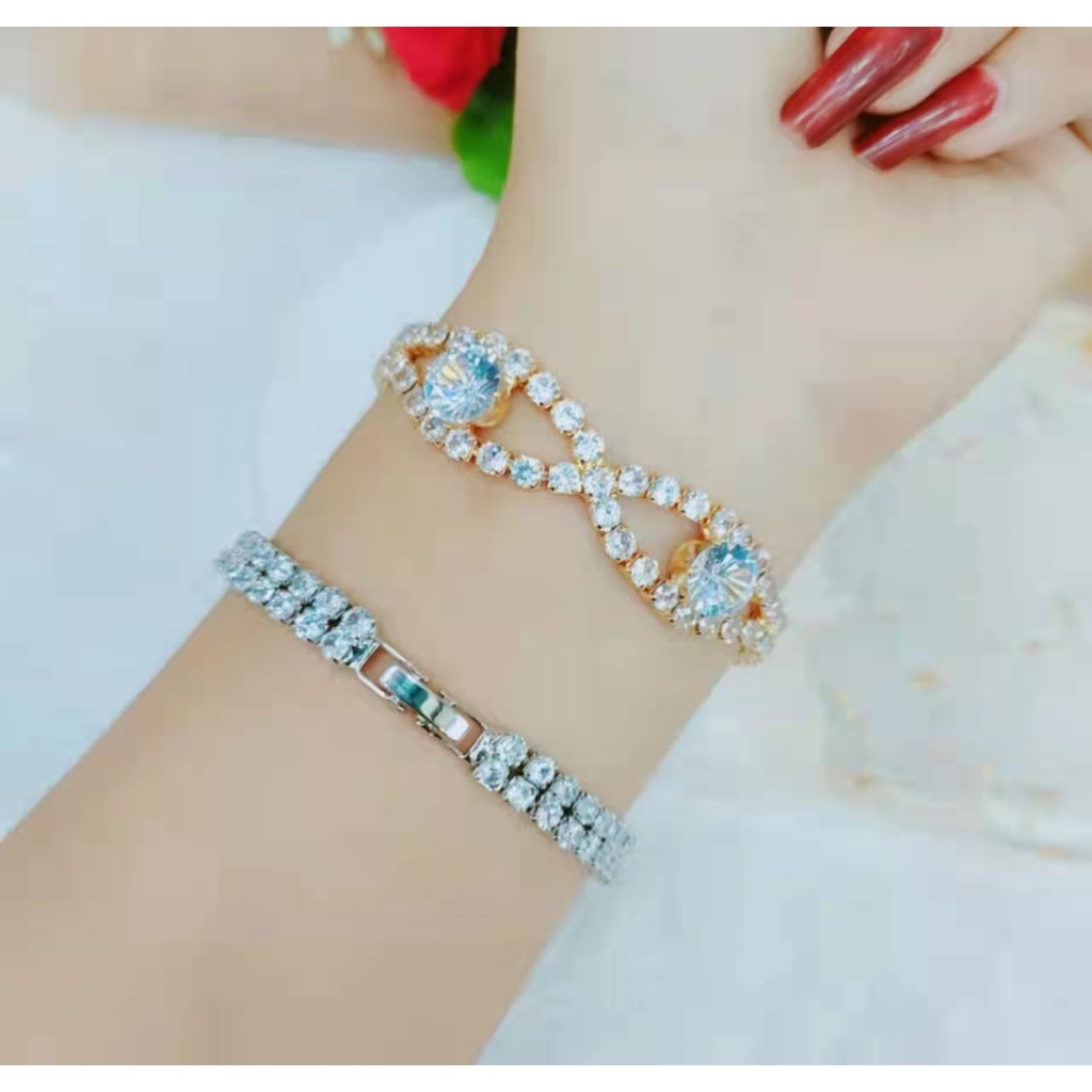 Gelang Xuping Mata Full Perhiasan Fashion L39