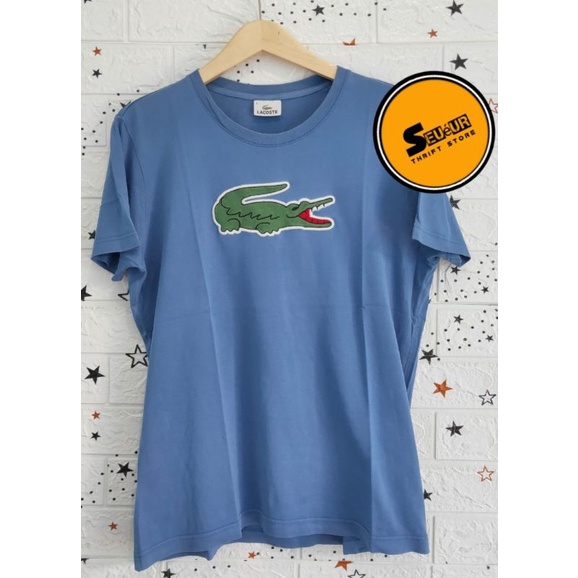 Kaos Lacoste Big Logo second preloved thrift