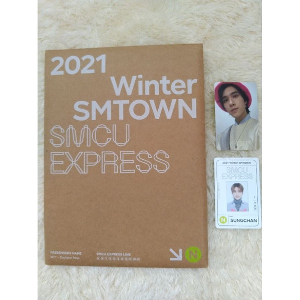 SMCU GROUP VER NCT DAYTIME HENDERY PHOTOCARD PC SUNGCHAN PASS CARD