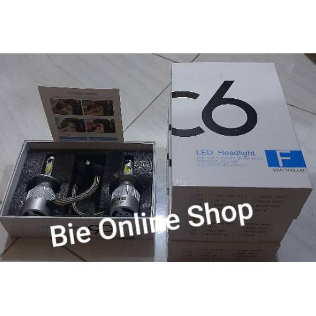 LAMPU LED H4 36W UNTUK MOTOR DAN MOBIL