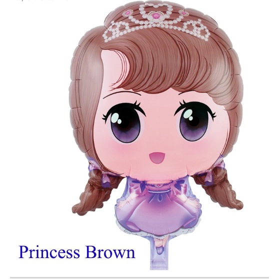 Balon Gas /Foil /Terbang /Karakter  Princess - Grosir