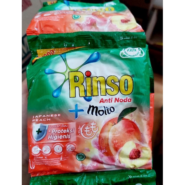 (Renceng Bubuk) Rinso / Daia / So klin 55 gr x 6 pcs