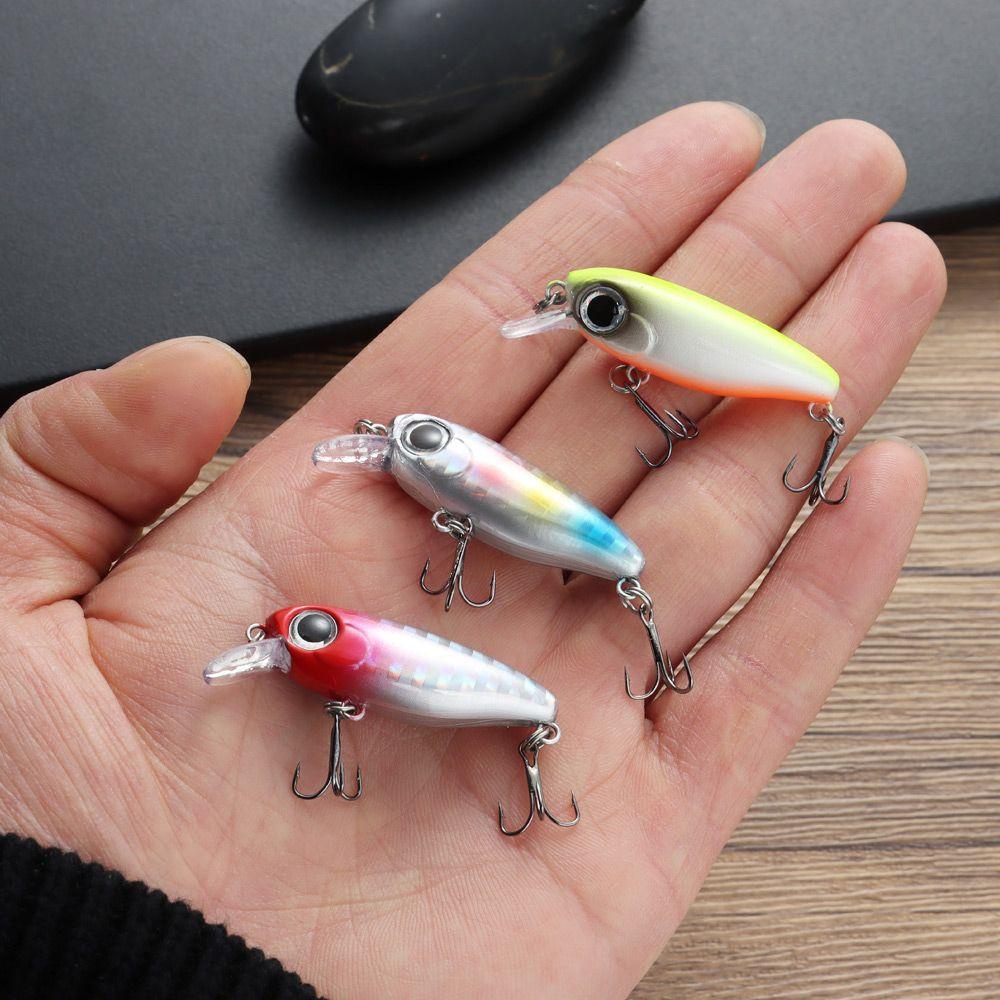 Solighter Umpan Pancing Hard Bait Bentuk Ikan Imitasi Bahan ABS Dengan Mata 3D