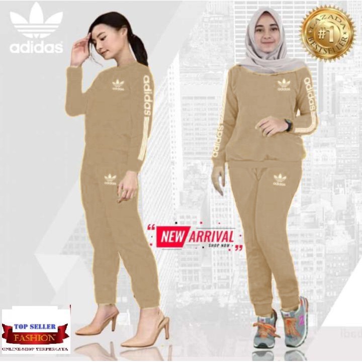 LVB Setelan Training Wanita/Track Suit Wanita/Setelan Olahraga Wanita  uk.L-XL-XXL-3XL BESTF/ BRENDI