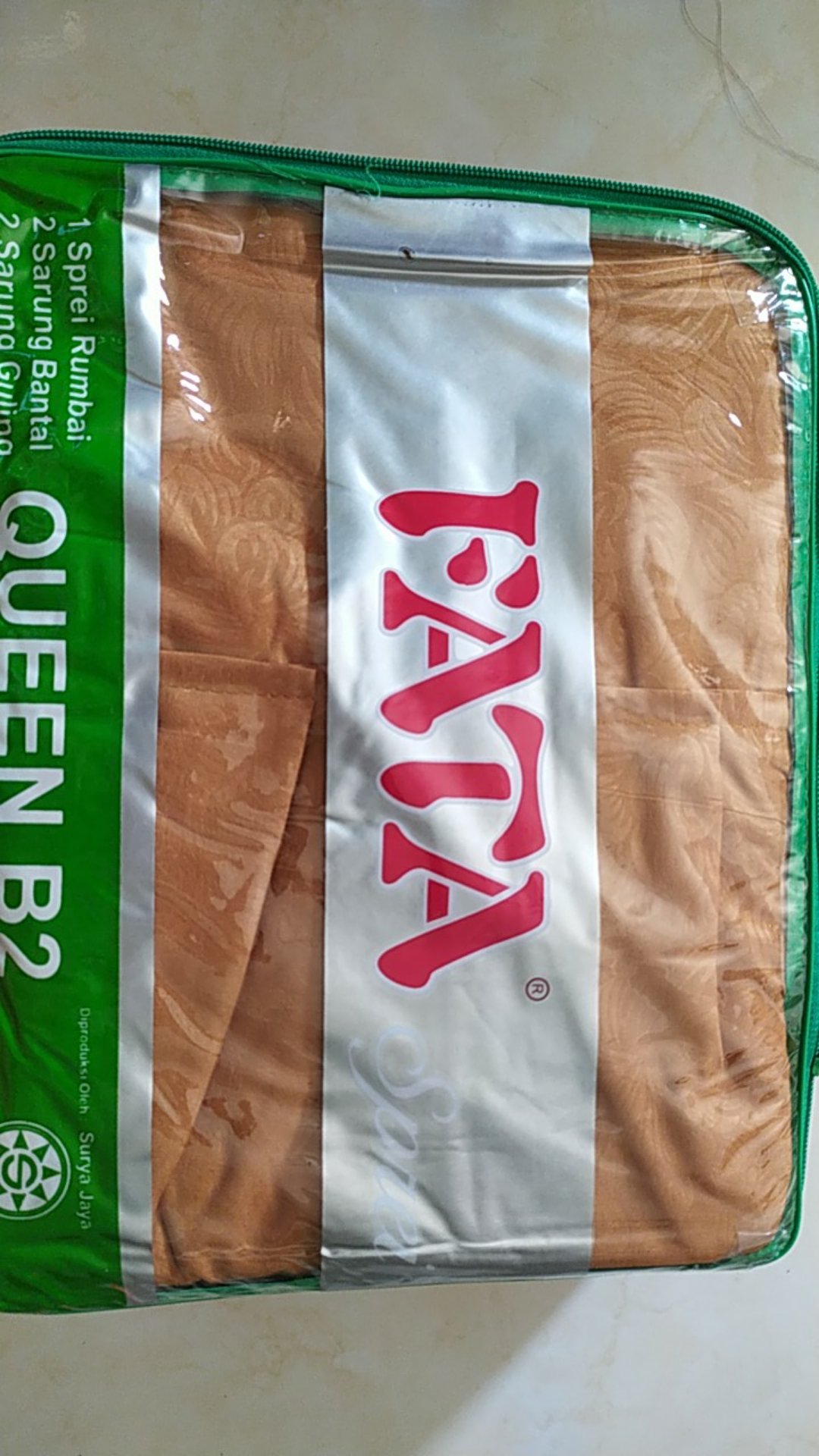 Sprei Fata Rumbai Uk 160x200 Polos Emboss