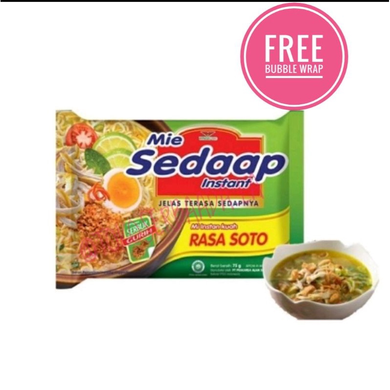 

Mie sedap rasa soto 75gr