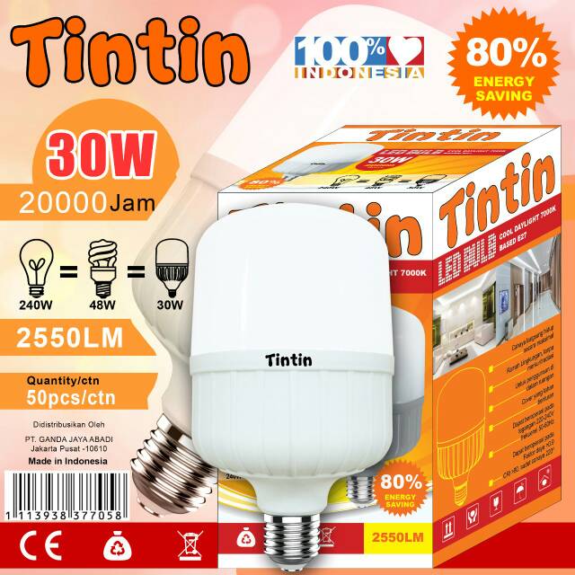 BOHLAM LAMPU LED CAPSULE 30WATT