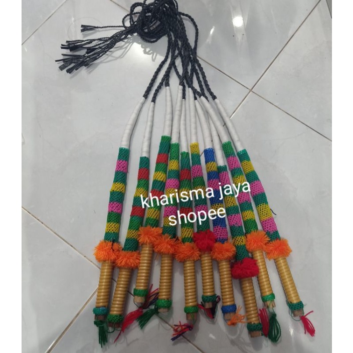 Pecut Jaranan Kuda Lumping Rotan Senar