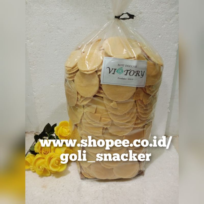 

Roti Dollar Dollar Renyah Kemasan 1 Bal