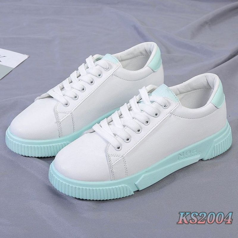 [SALE] LITTLE WHITE SNEAKERS WANITA KOREAN KS2004 KS