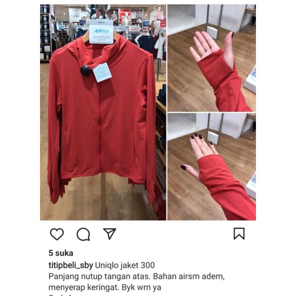 jaket wanita brand uniqlo