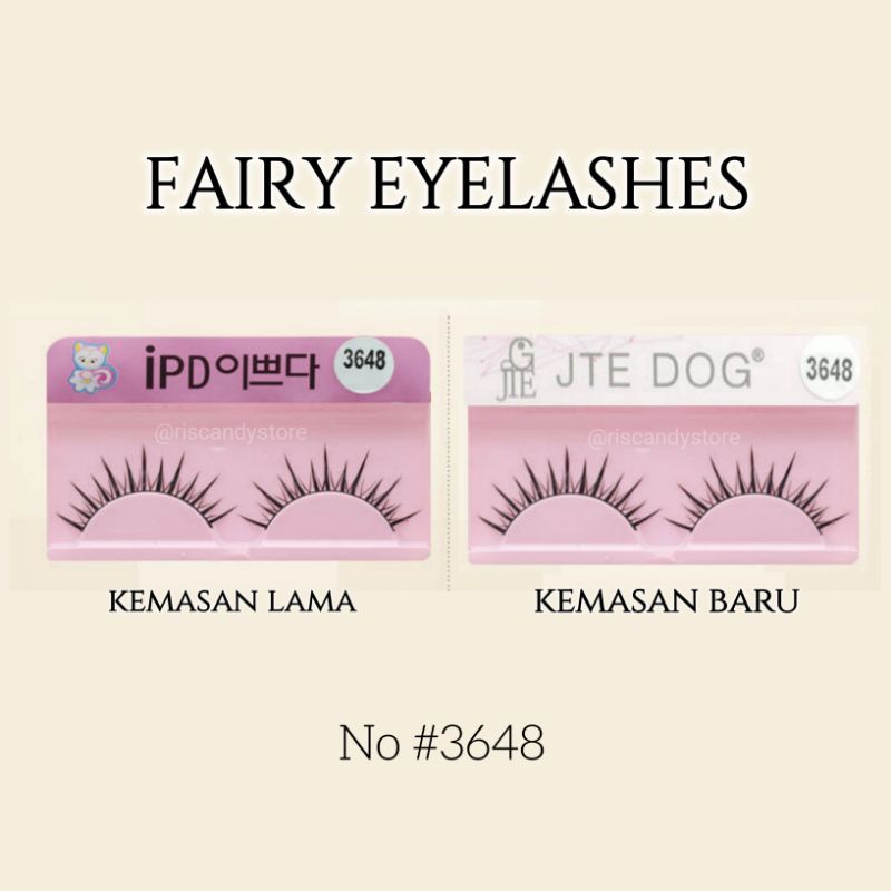 [1 Pasang] Fairy &amp; Dolly Eyelashes / Douyin Eyelashes sepasang