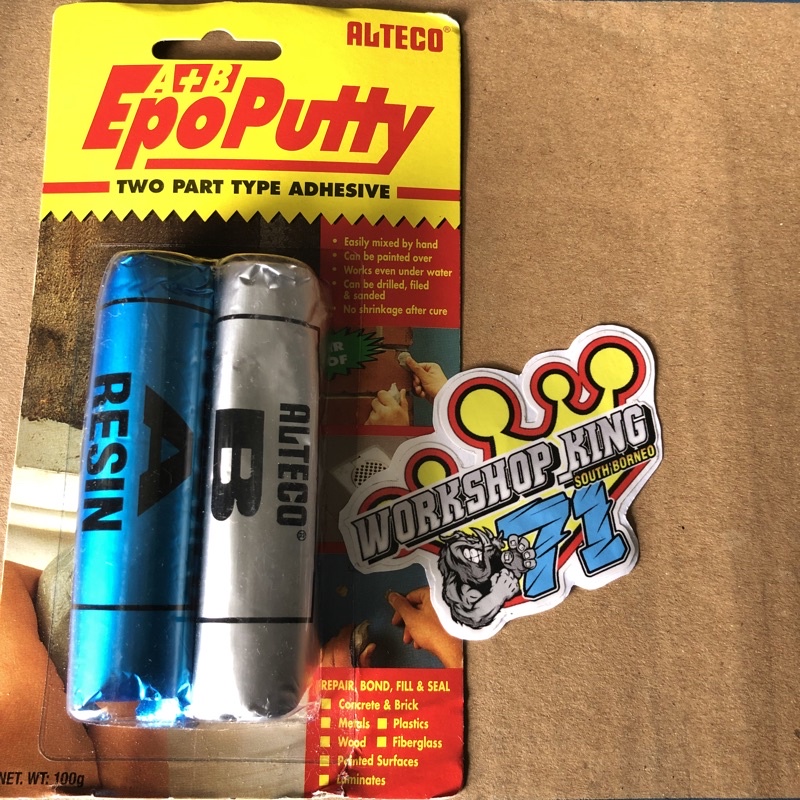 

lem porting karbu mesin balap racing bubut epoputty epo putty