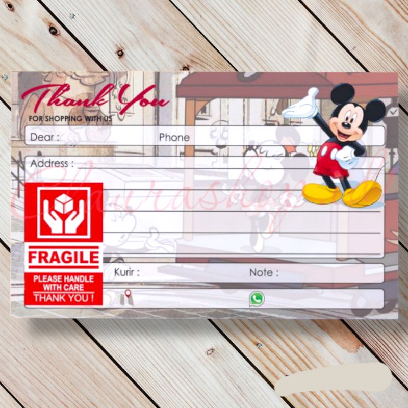 

Stiker Label/Resi/label Resi