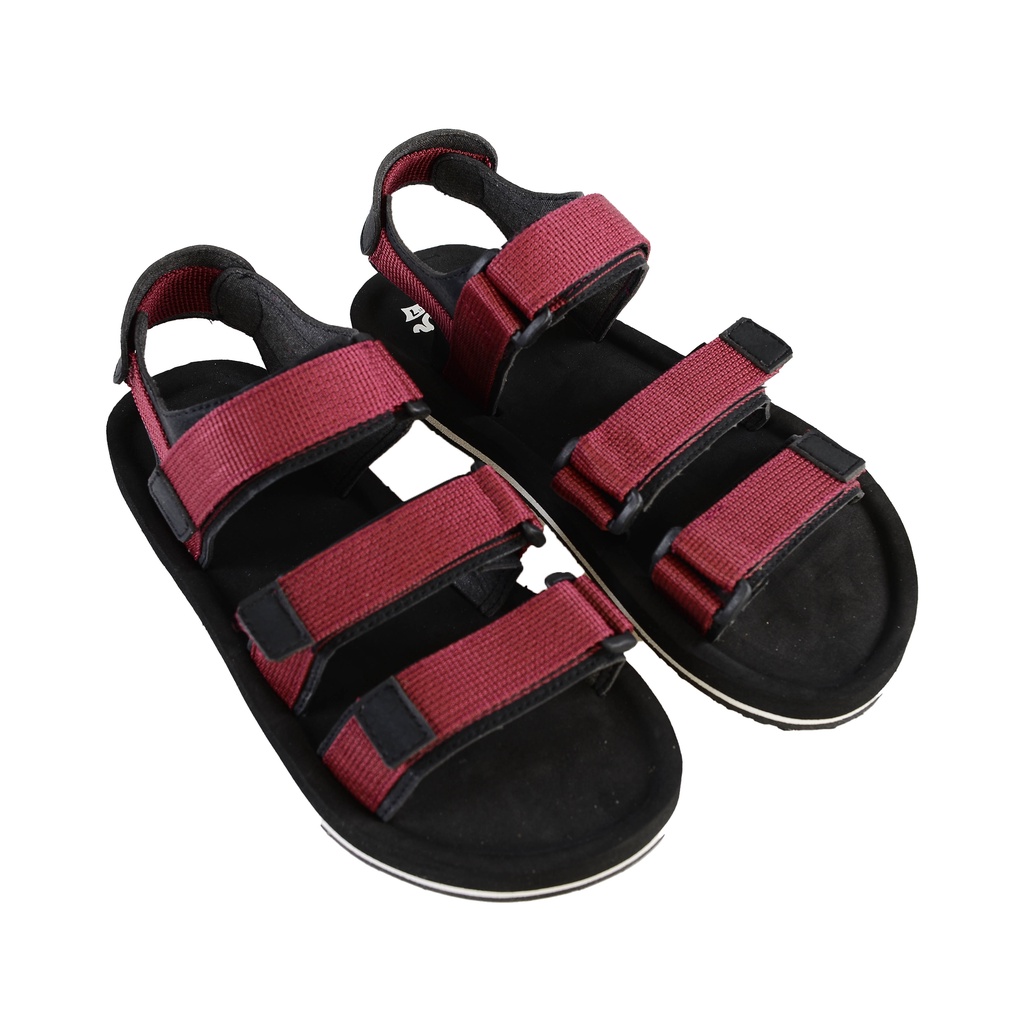 Provider Sandal Gunung Velcro Footwear - Maroon